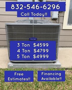Air Conditioning And Heating Systems Installed