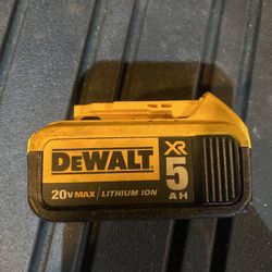 Dewalt 20v Max 5ah Battery 