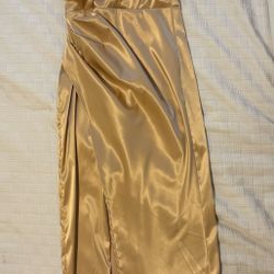 Gold Dress