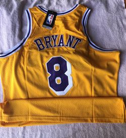 Kobe Bryant number eight All-Star jersey yellow