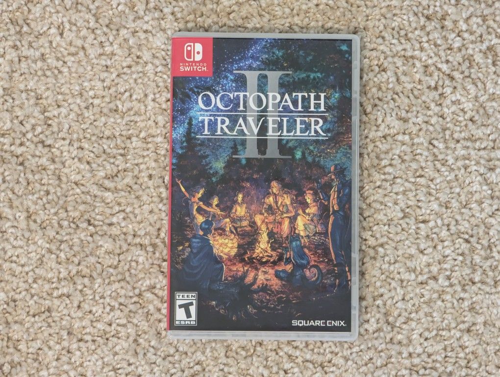 New Original Octopath Traveler II 2 Box Case ONLY Replacement Nintendo Switch