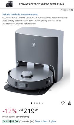 Ecovacs Deebot X1 Plus robot vacuum cleaner