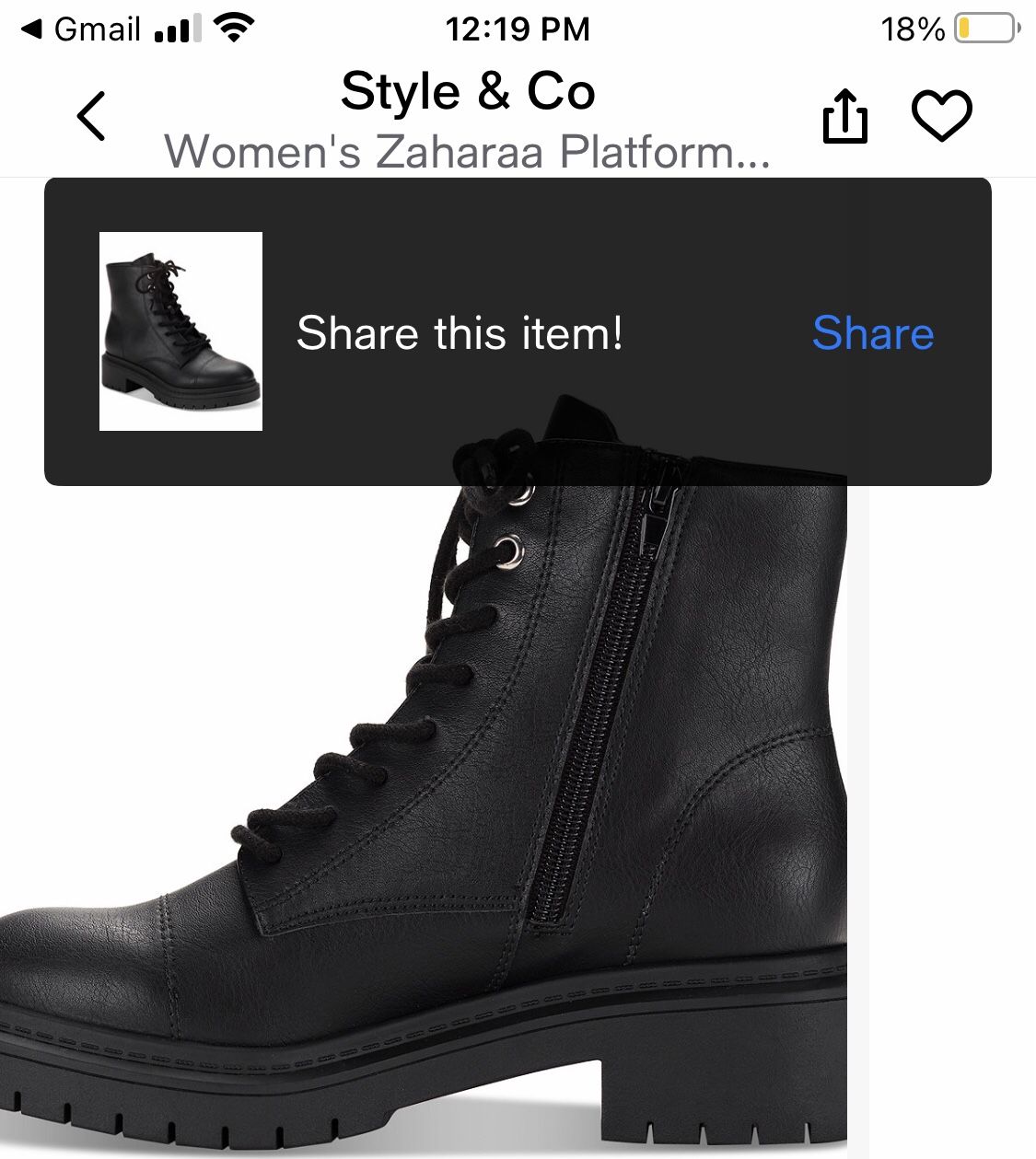 Black Military Boots