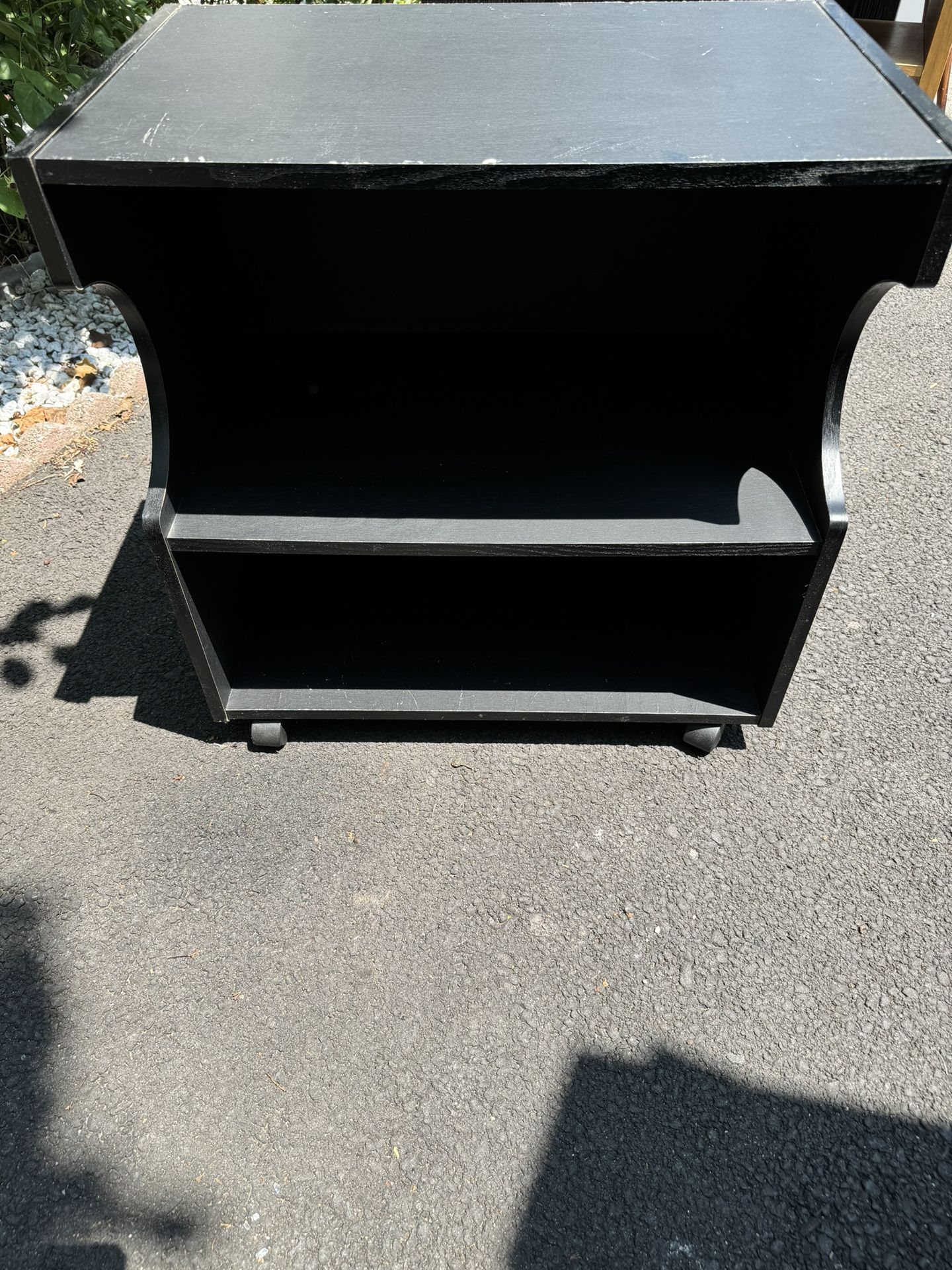 Small Rolling TV Stand