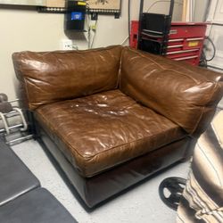 Restoration Hardware Leather Chair
