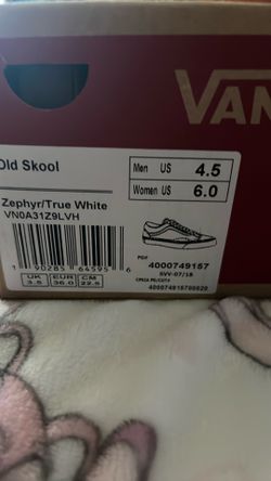 Vans pink white