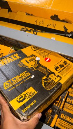$160 Dewalt 20 volt brushless  cordless Impact driver kit