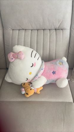 Large Hello Kitty Sleeping Plush
