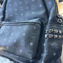 MCM Black Backpack