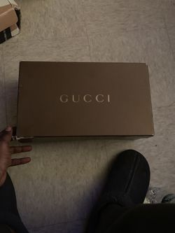 Gucci’s sneakers size 43 Black