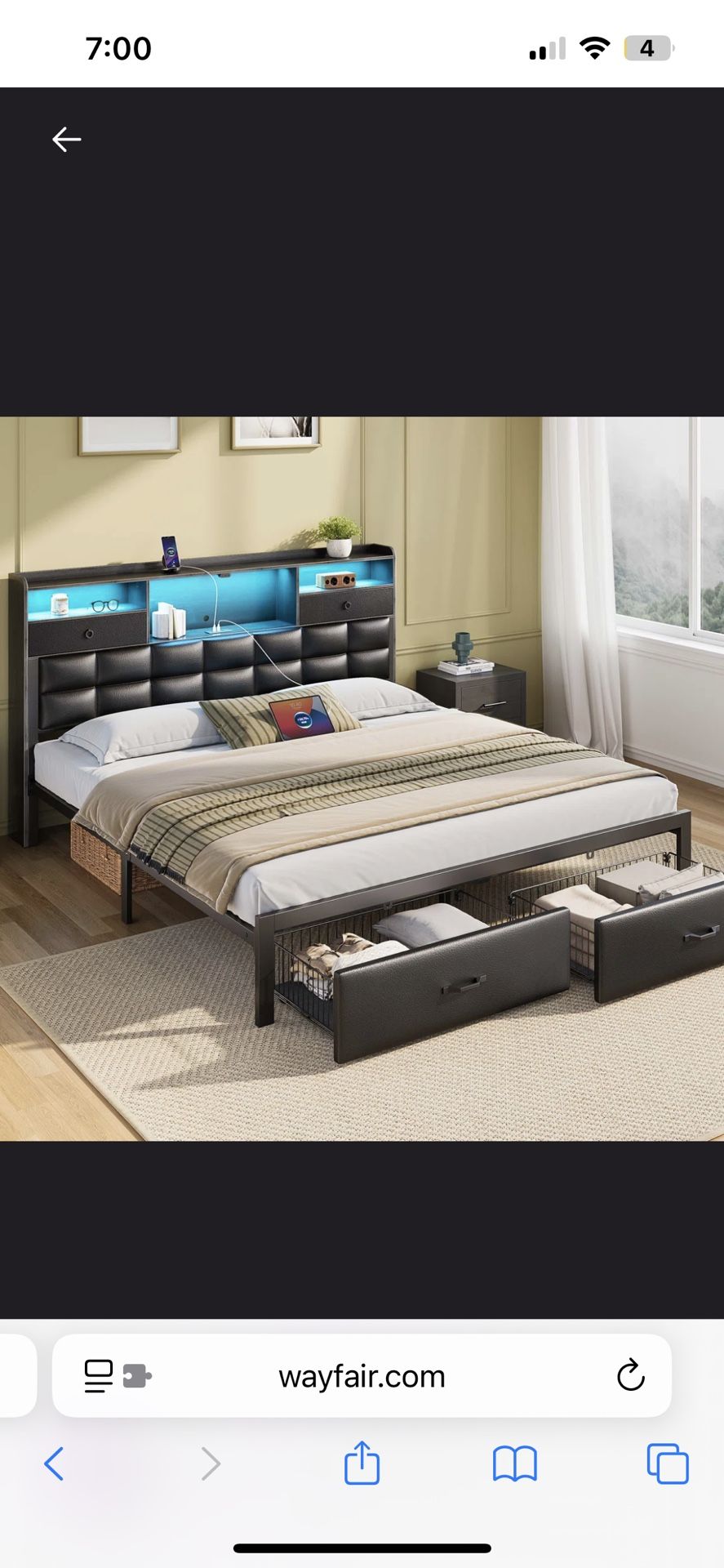 Queen Bed Frame