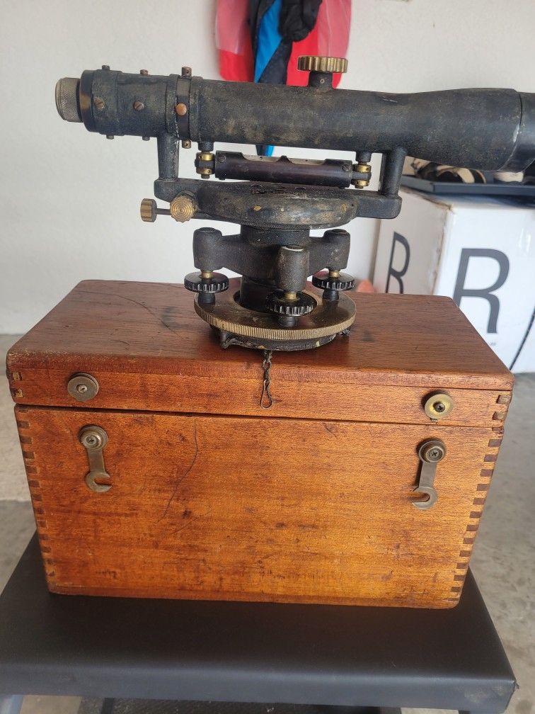 Antique Berger Transit Level