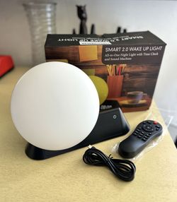 Techanglife Smart 2.0 Wake Up Light With Alarm Clock BL-HXD02