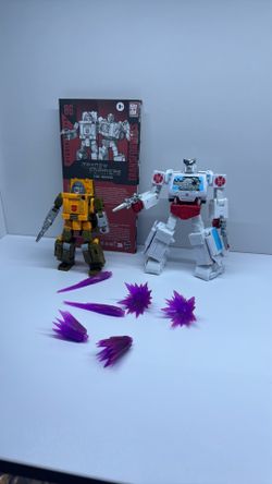 86-27 Brawn and 86-28 Autobot Ratchet 2-Pack Deluxe Class | Transformers Studio Series | Transformers: The Movie 86