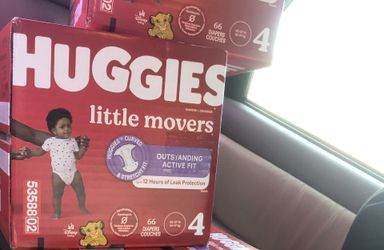 Huggies Size 4 2 Boxes 