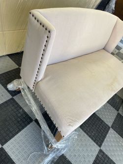 Accent Chair with Nailhead Trim