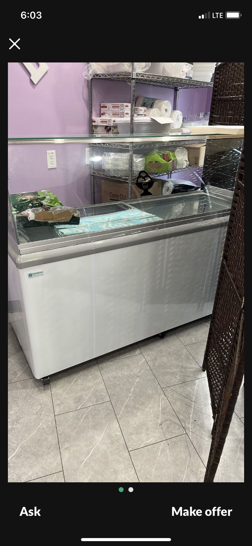 Gelato Freezer