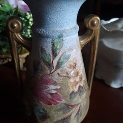 19th Century Tapestry Vase $75