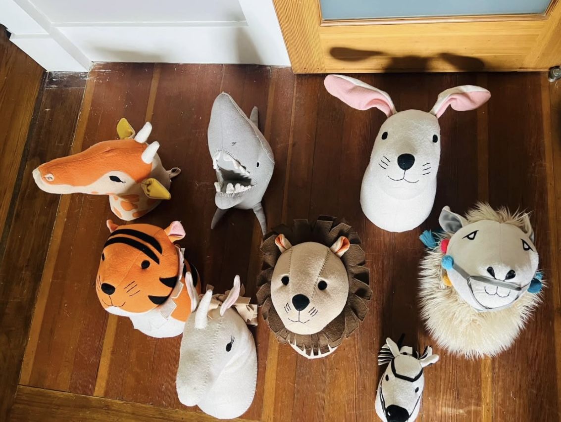 Target Pillow Fort Animal Heads Wall Decor