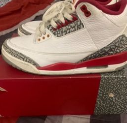 Jordan 3 Cardinal Red