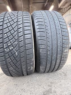 2 used 275/35/21 Michelin Pilot Sport and continental All Season