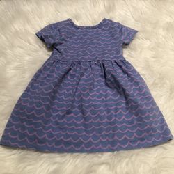 Wonder Nation 3T mermaid/fish vibes baby girl toddler dress