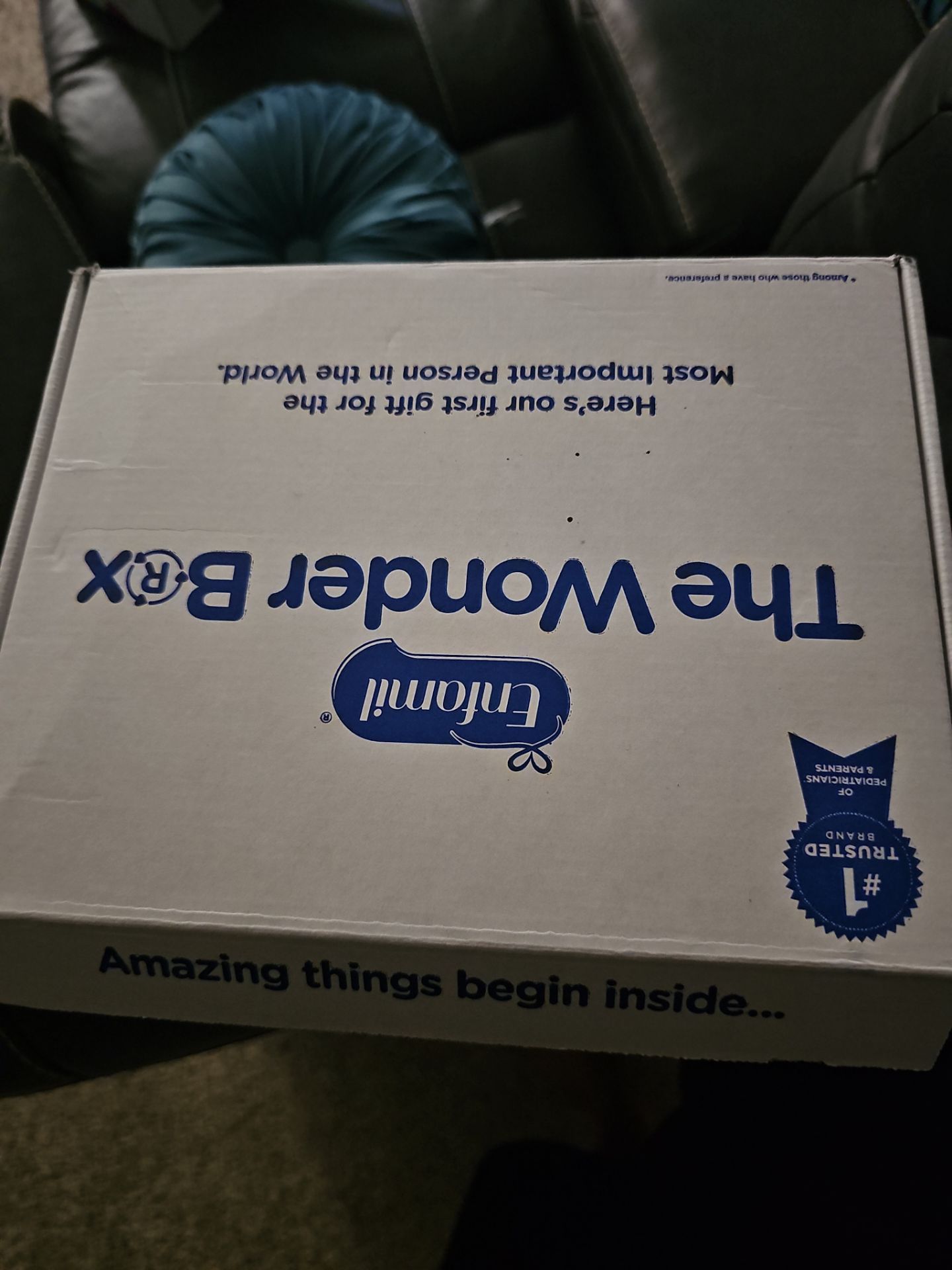 The wonder box baby milk