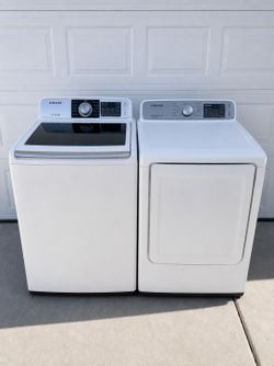 Samsung Washer Electric Dryer Set
