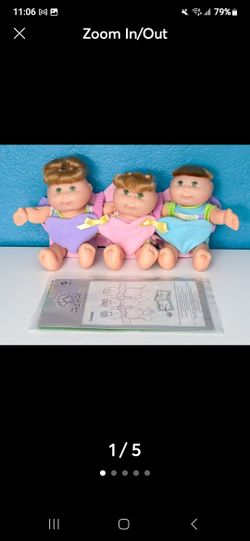 Singing Triplet Cabbage Patch