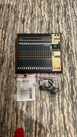 Tascam model 24 mixer interface recorder