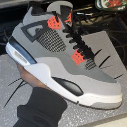 Jordan 4 Retro Infrared Size 10.5 Men’s 