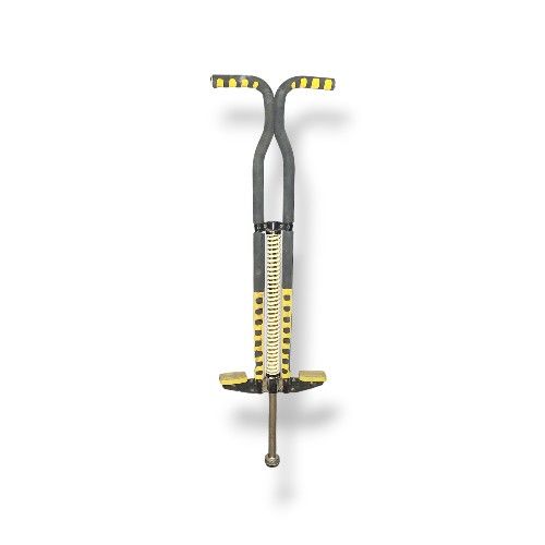 Vintage Sturdy Pogo Stick SBI Enterprises Black & Yellow - good condition
