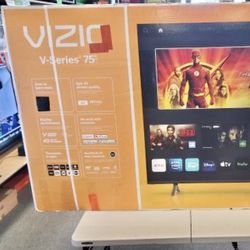 75 Vizio Tv Smart 4k Hdtv 6 Month Warranty.  Free Delivery 