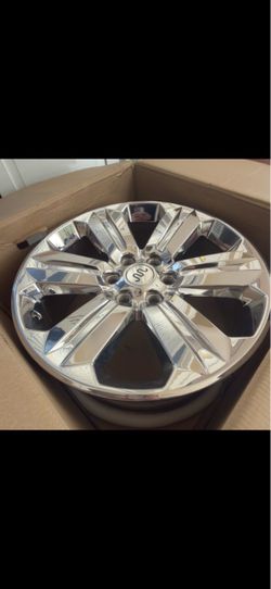 Chrome king ranch wheels 20” 6x135