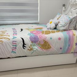 Twin Bed Frame With Headboard 