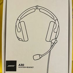 Bose A30  Aviation Headset 