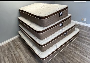 Full Size Organic Cloud Comfort Europillowtop 