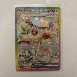 Eevee Prismatic Evolutions 167/131 SIR Pokemon