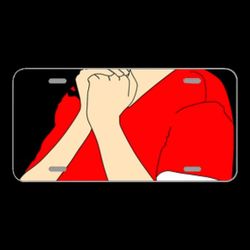License Plate Novelty Car Front Birth Child Faith Female Fetus Girl