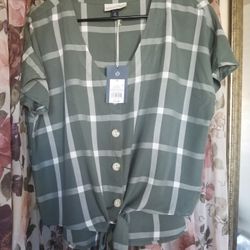 Universal Thread button down tie hem