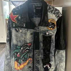 Men’s Jean Jacket Never Use 