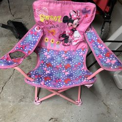 Minnie mouse portable chair