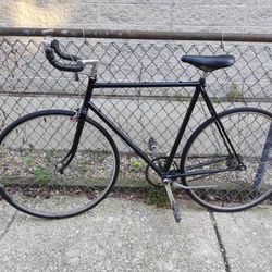 Schwinn single speed road bike w bullhorn/ freewheel