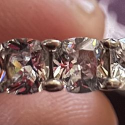 Eternity Diamond ring - PT950 D 6.40ct 