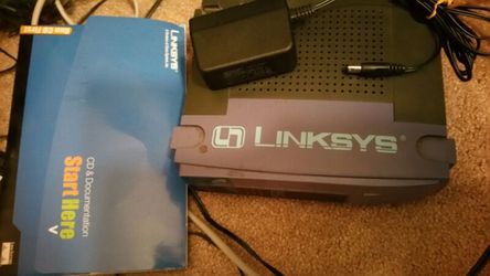 Linksys cable/dsl router
