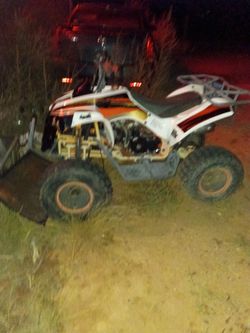 Four Wheeler ATV with Rear Rack