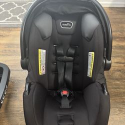 Evenflo LiteMax Infant Car Seat With Base 
