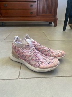 Adidas Rapidrun Laceless Primeknit Citysock Womens Running Shoes Size 7