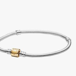 original pandora with gold clasp. store receipt with purchase price