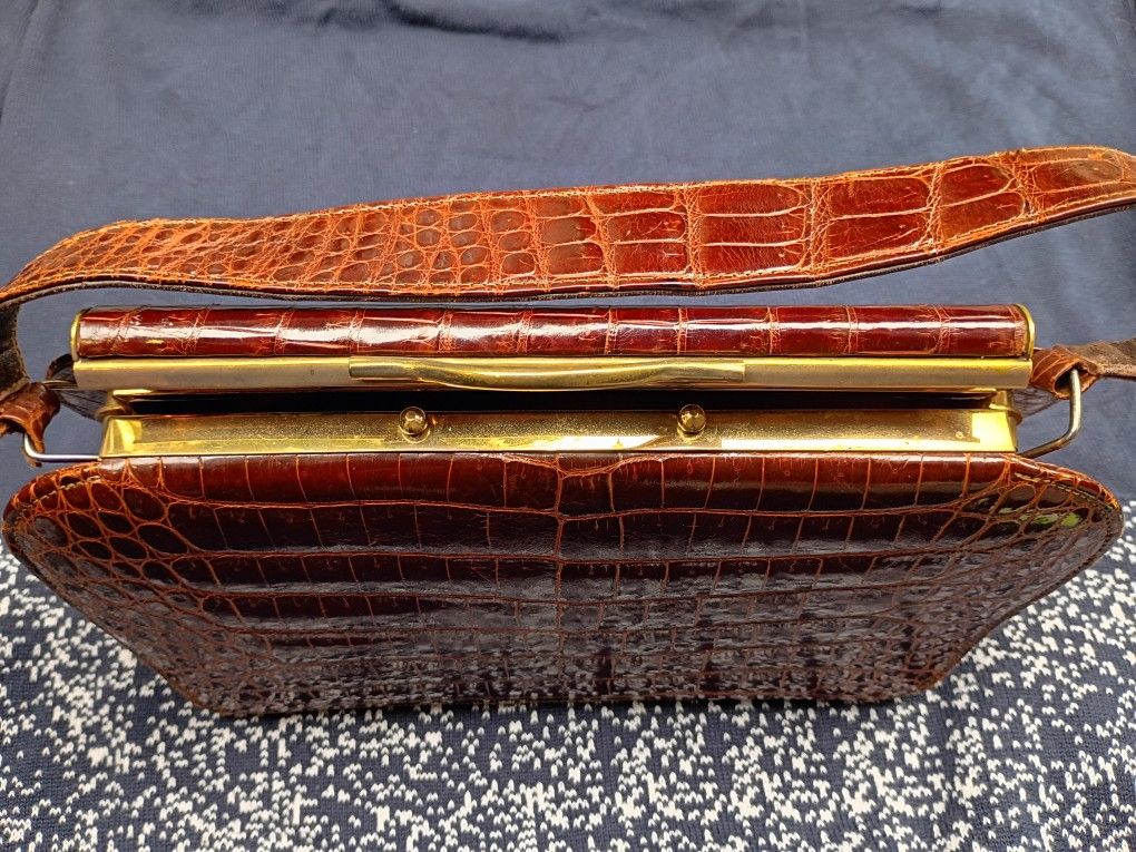 Suarez Alligator Vintage Purse